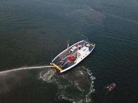 Training on the South Ferry